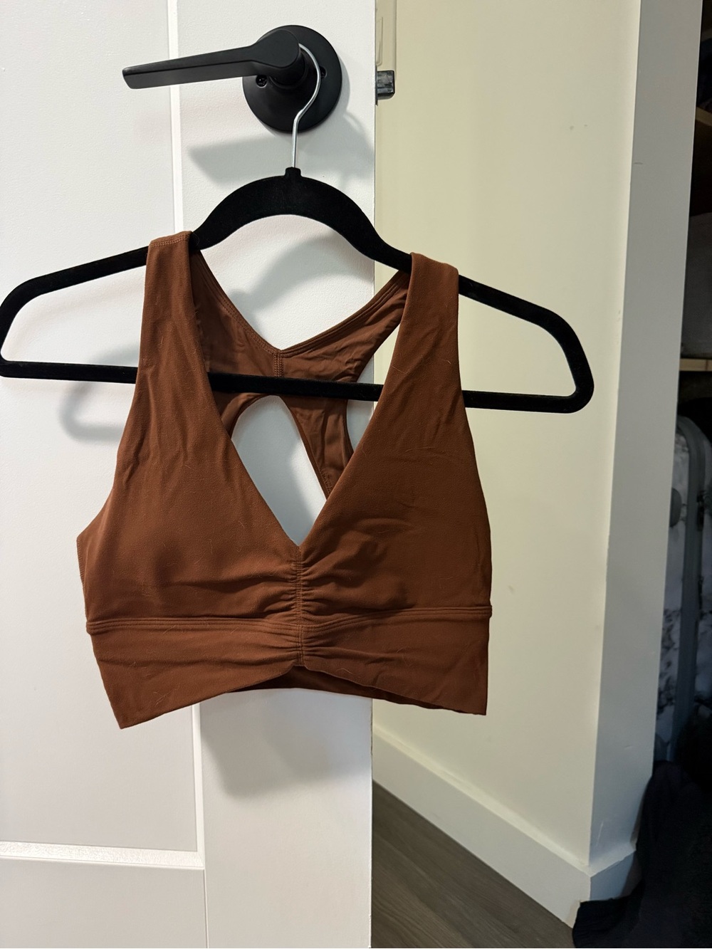 Aritzia Golden Butter Volley Sports Bra